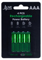 Batteri Uppladdningsbart AAA 4-pack